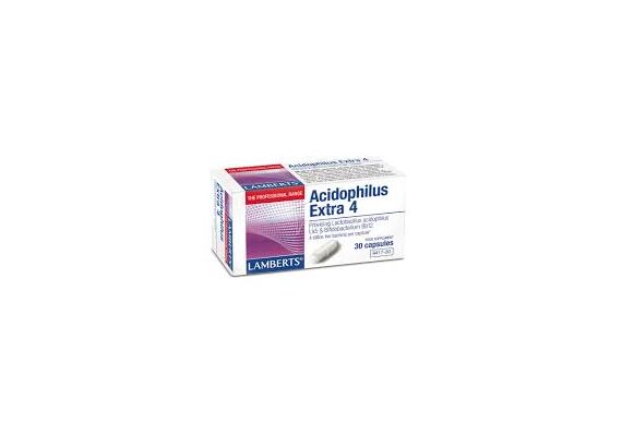 Lamberts ACIDOPHILUS EXTRA4(MILK FREE)30CAPS - Συμπληρώματα Διατροφής στο Dvcare